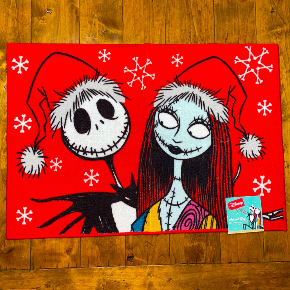 🖤♥️ JACK AND SALLY CHRISTMAS ACCENT RUG ♥️🖤